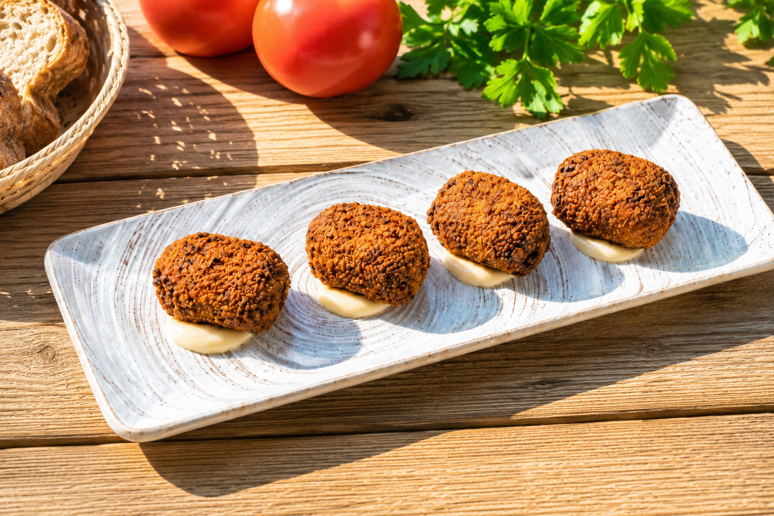 Croquettes chèvre épinard