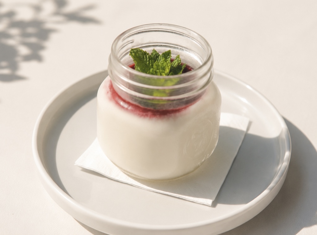 Panna cotta chocolat blanc maison